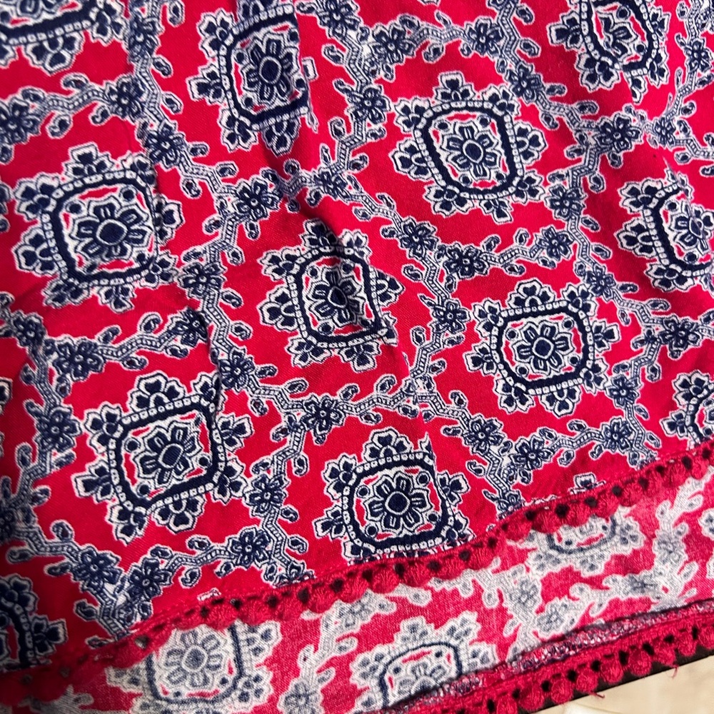 Vibrant Patterned Mini Dress - Picture 3 of 3